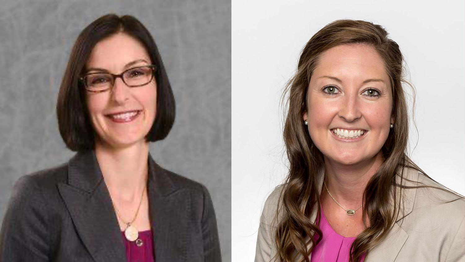 Sonia Murphy and Dr. Katherine Drake Stowe Headshots